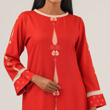 Load image into Gallery viewer, Women’s Red Flared Set
