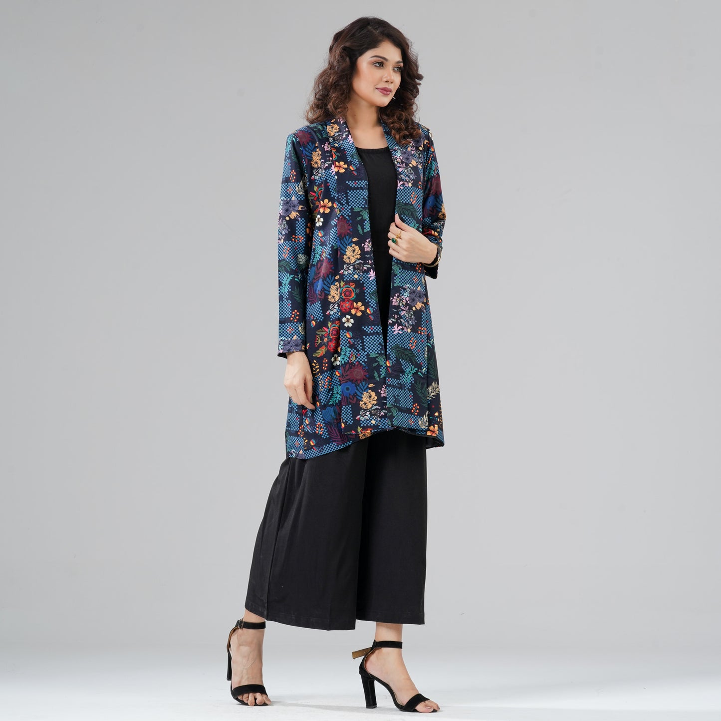 Womens Black Two Piece Set