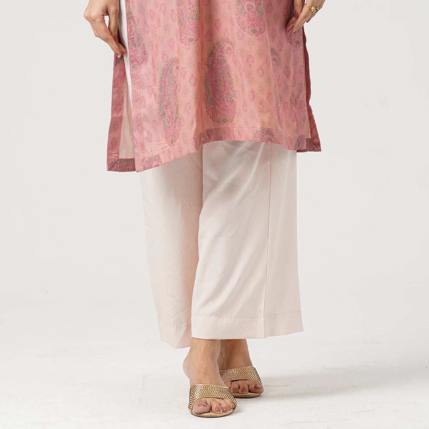 Women’s Blended Silk Two-Piece Set