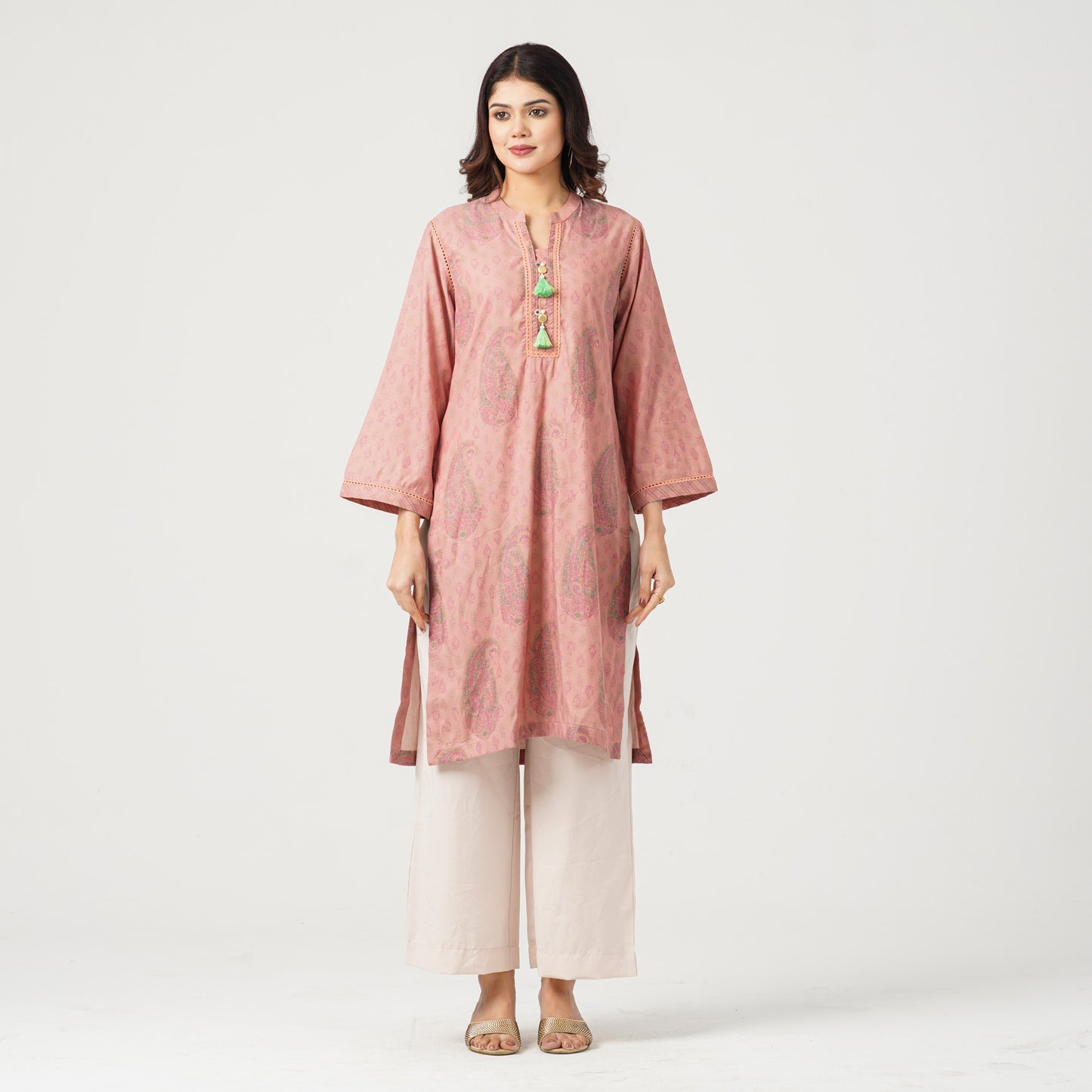 Women’s Blended Silk Two-Piece Set