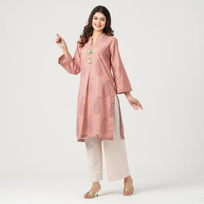 Women’s Blended Silk Two-Piece Set