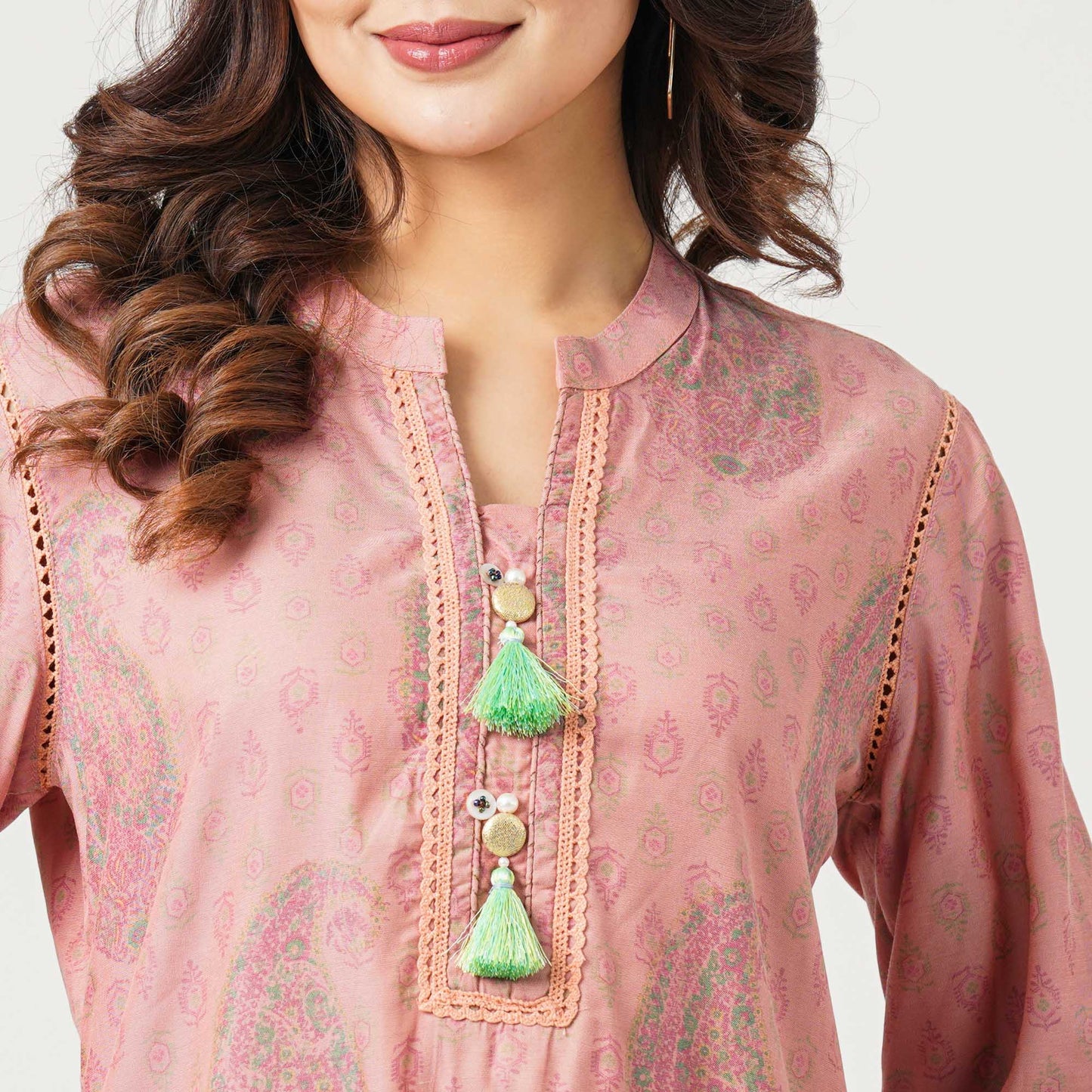 Women’s Blended Silk Two-Piece Set