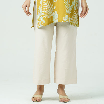 Women’s Blended Silk Printed Two-Piece Set