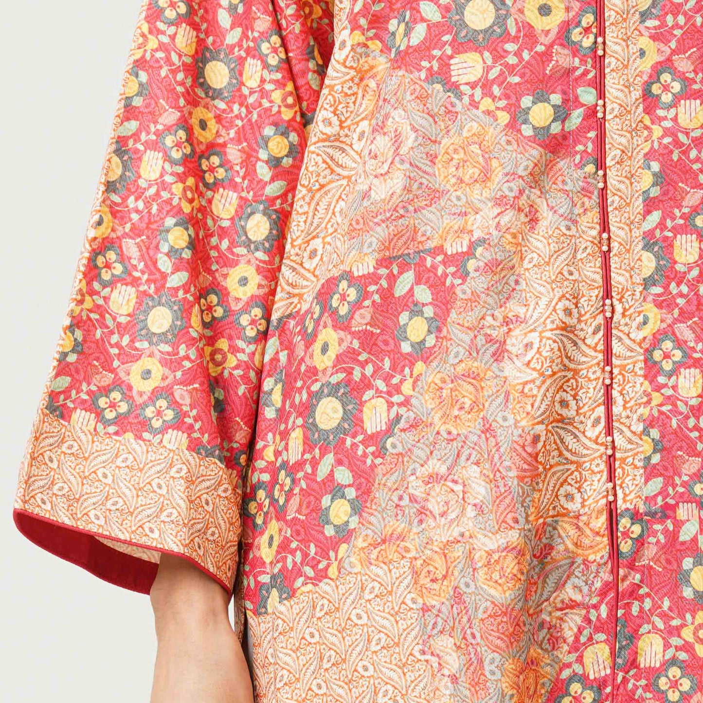 Women’s Blended Silk Printed Two-Piece Set