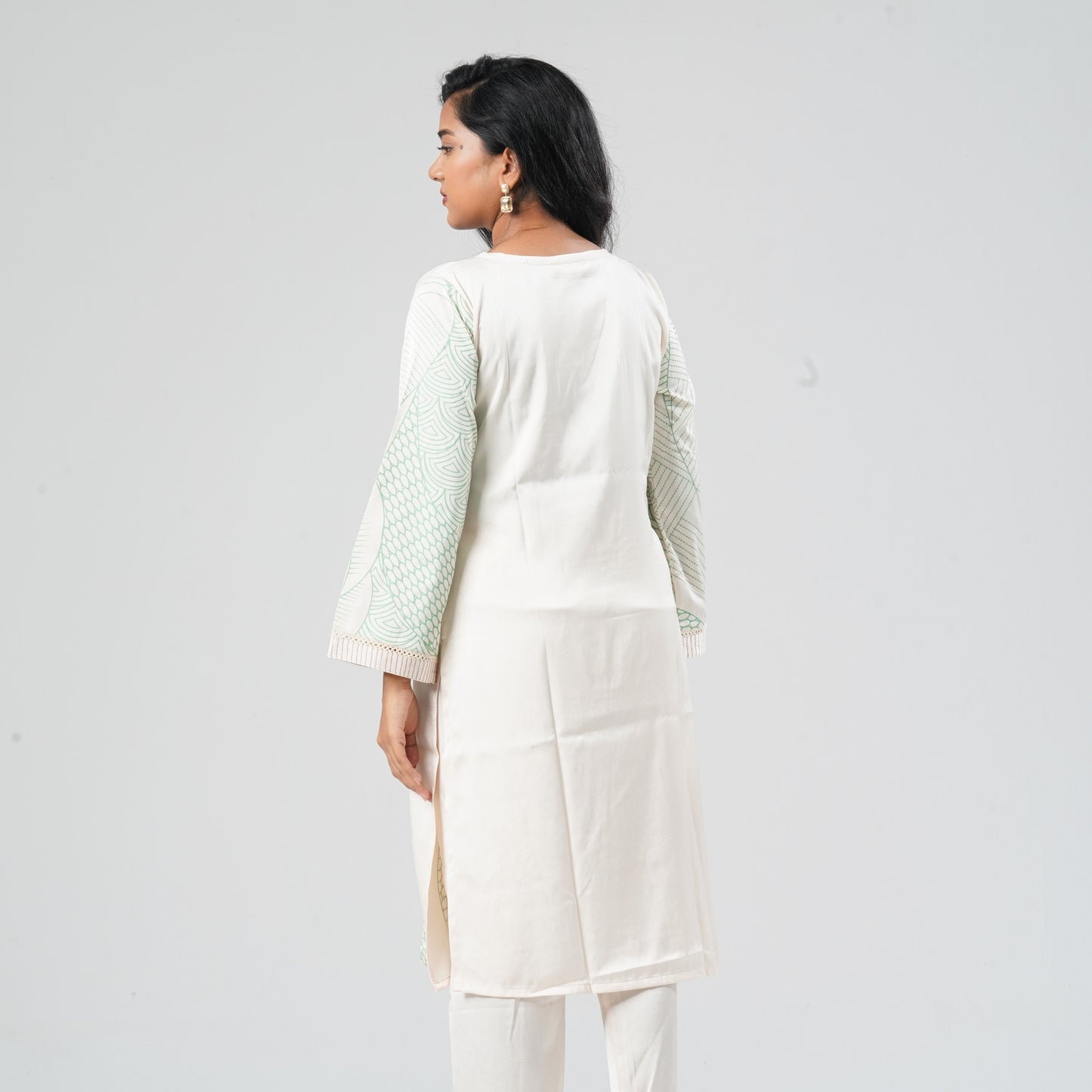 Women's Blended Silk Two Piece