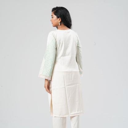 Women's Blended Silk Two Piece