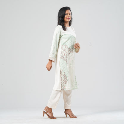 Women's Blended Silk Two Piece