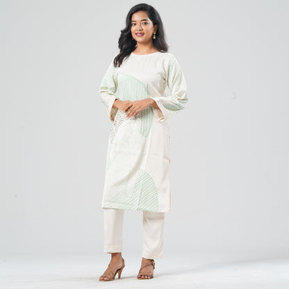 Women's Blended Silk Two Piece