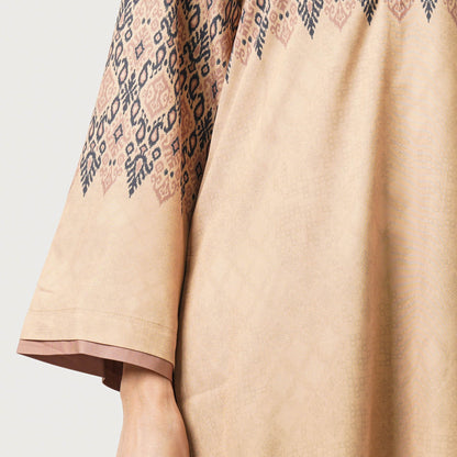 Women’s Blended Silk Printed Two Piece Set