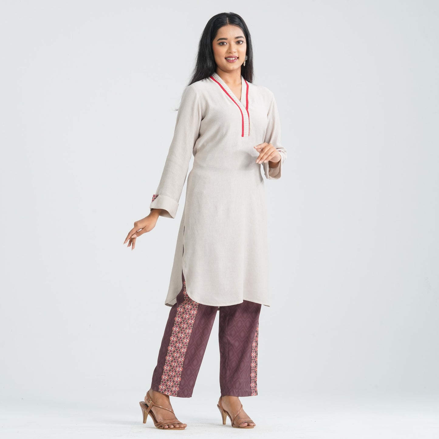 Women’s Mixed Cotton Two Piece Set