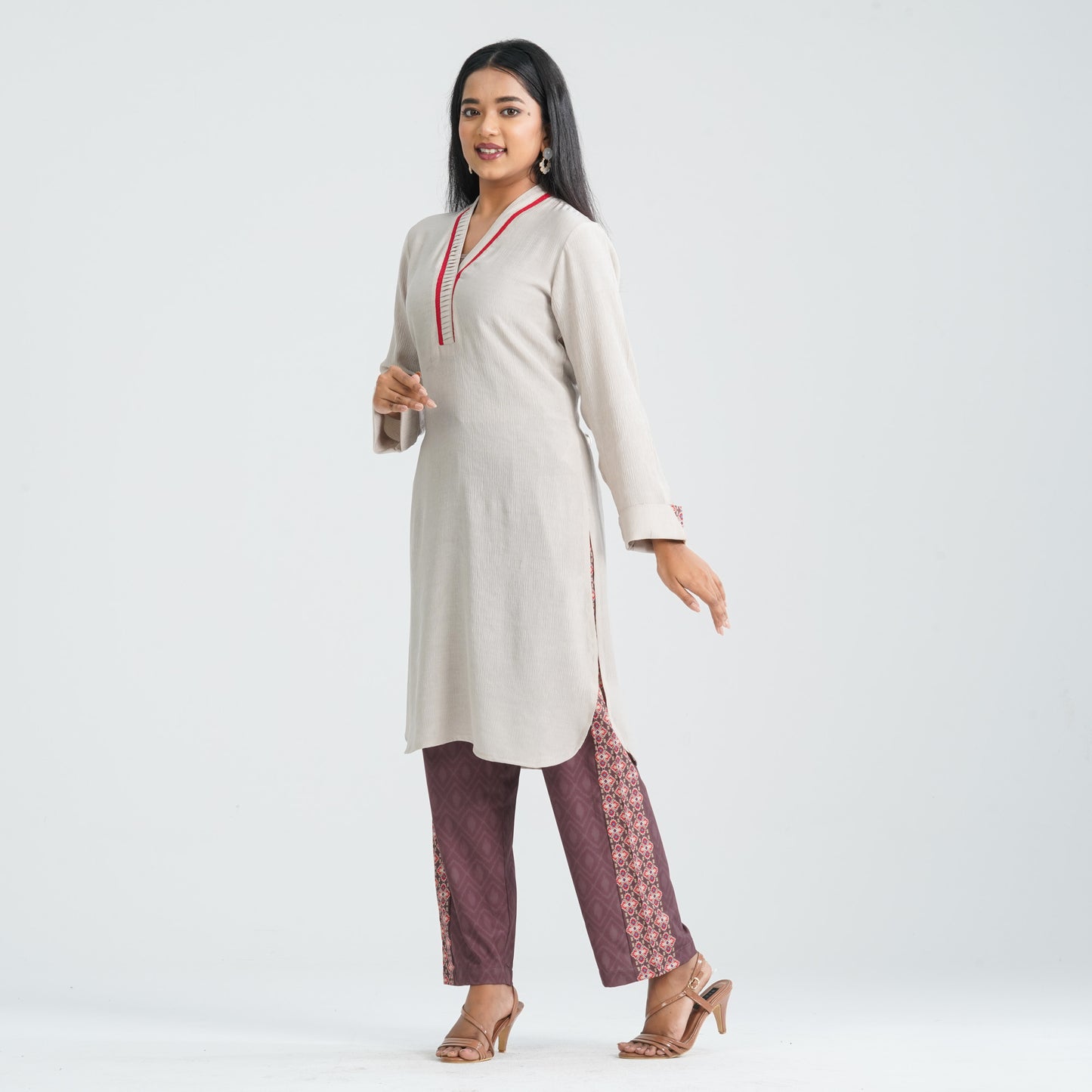 Women’s Mixed Cotton Two Piece Set