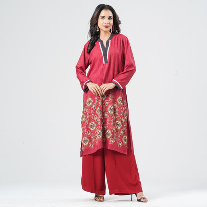 Women’s Blended Silk Two Piece Set