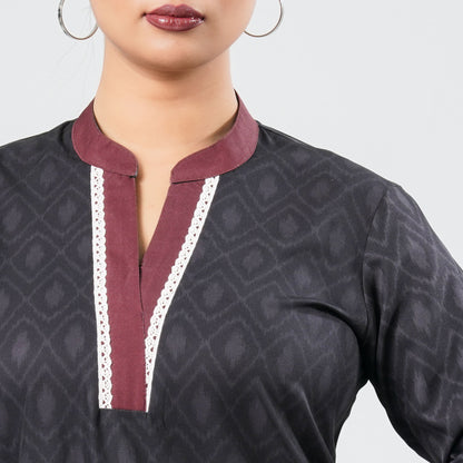 Women’s Blended Silk Two Piece Set