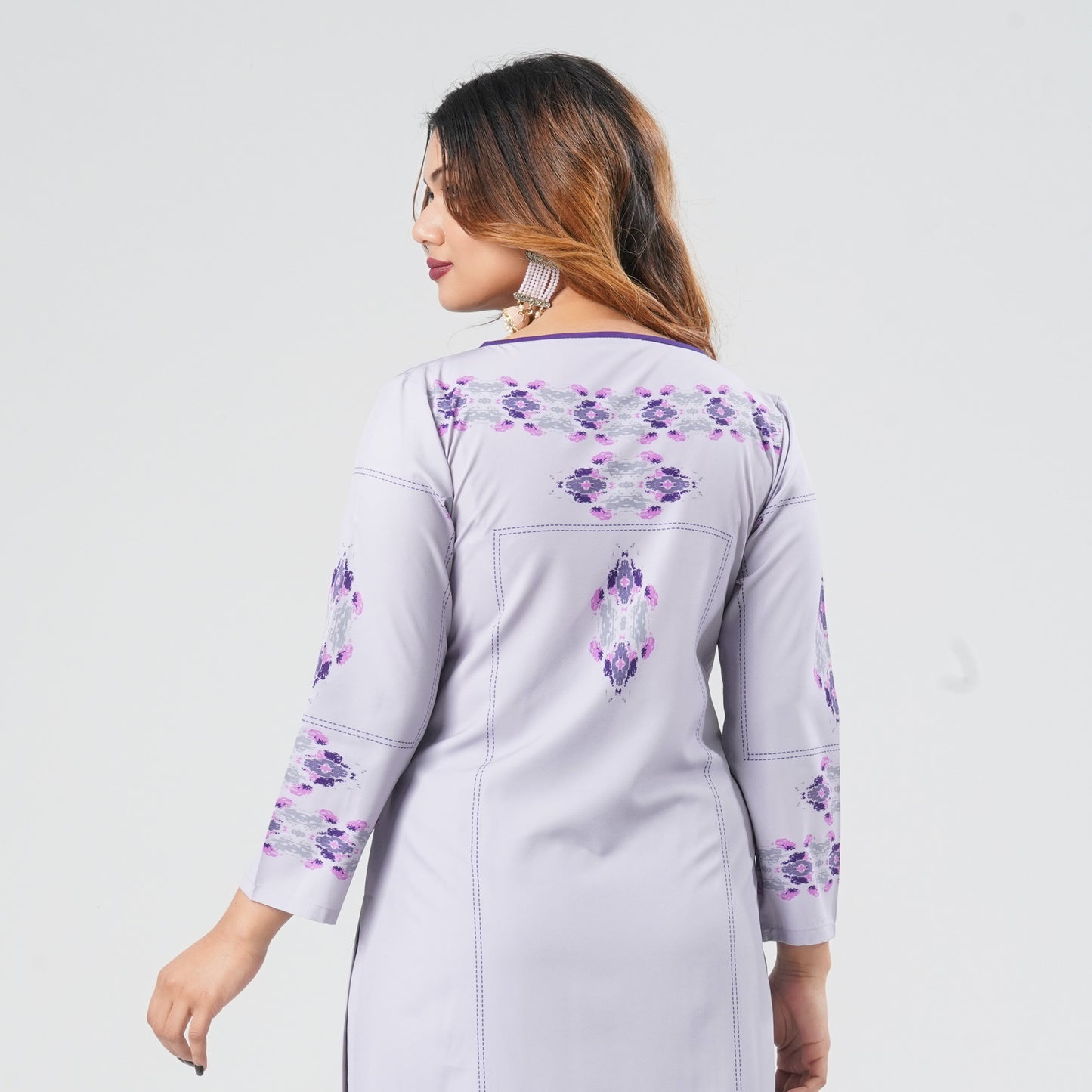 Women's Blended Silk Two Piece Set