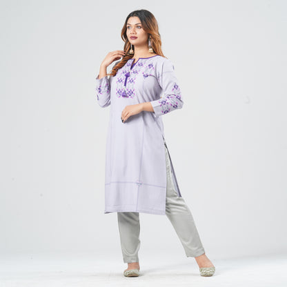 Women's Blended Silk Two Piece Set
