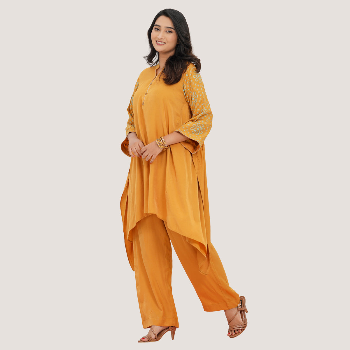 Women's Mustard 2-Piece Set