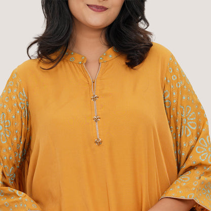 Women's Mustard 2-Piece Set