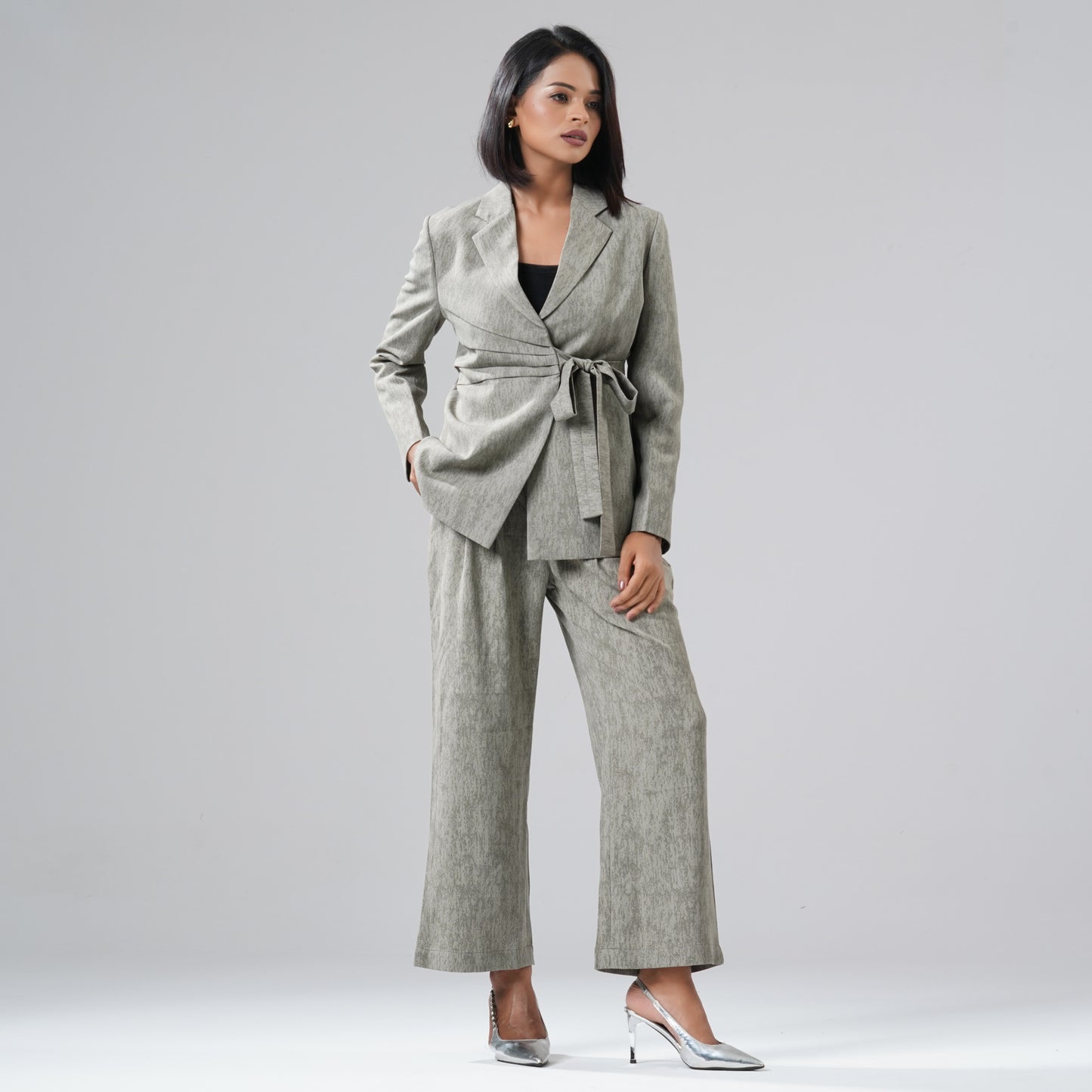 Womens Green Two Piece Set