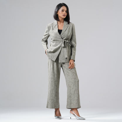 Womens Green Two Piece Set