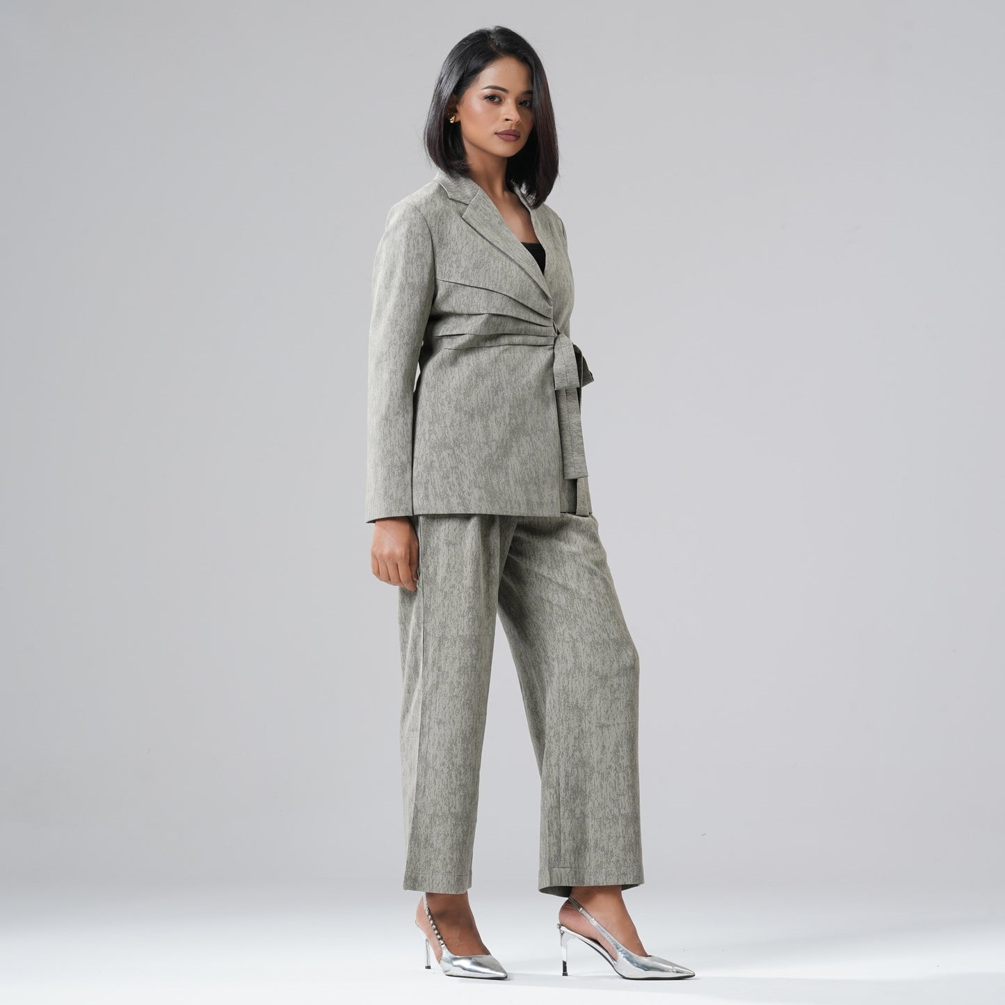 Womens Green Two Piece Set