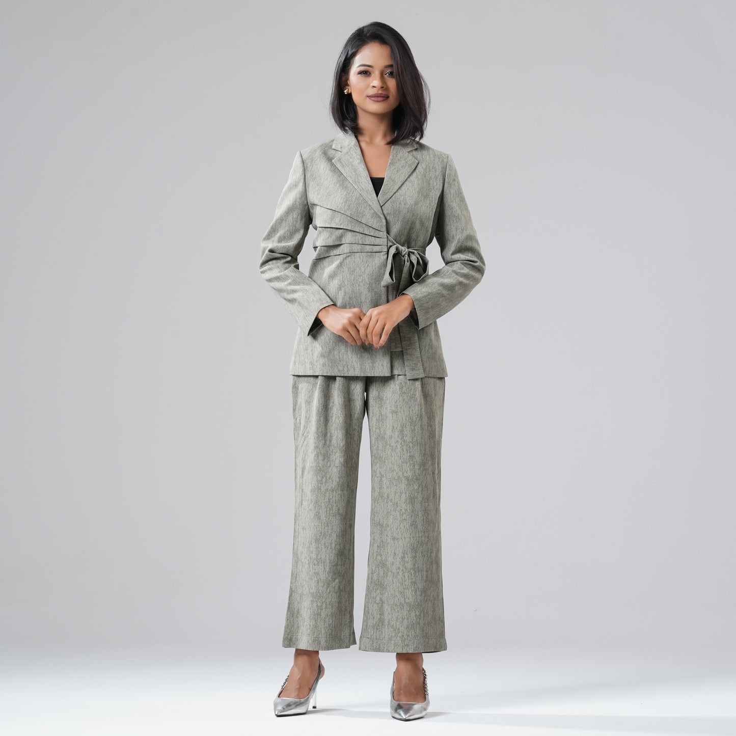 Womens Green Two Piece Set