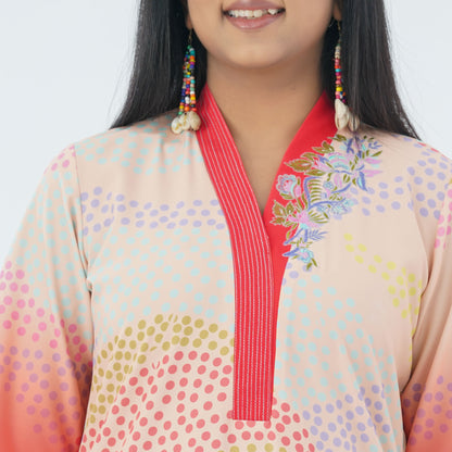 Women’s Beige Two Piece Set