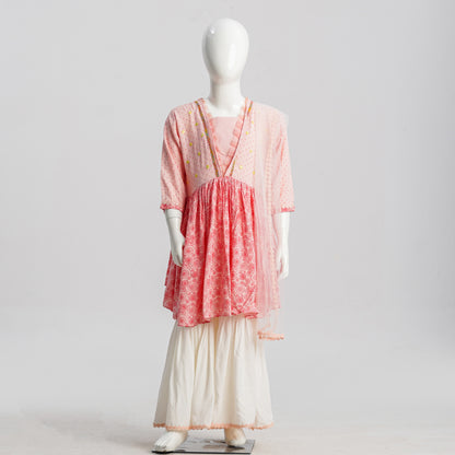 GIRLS Peach 3PCS