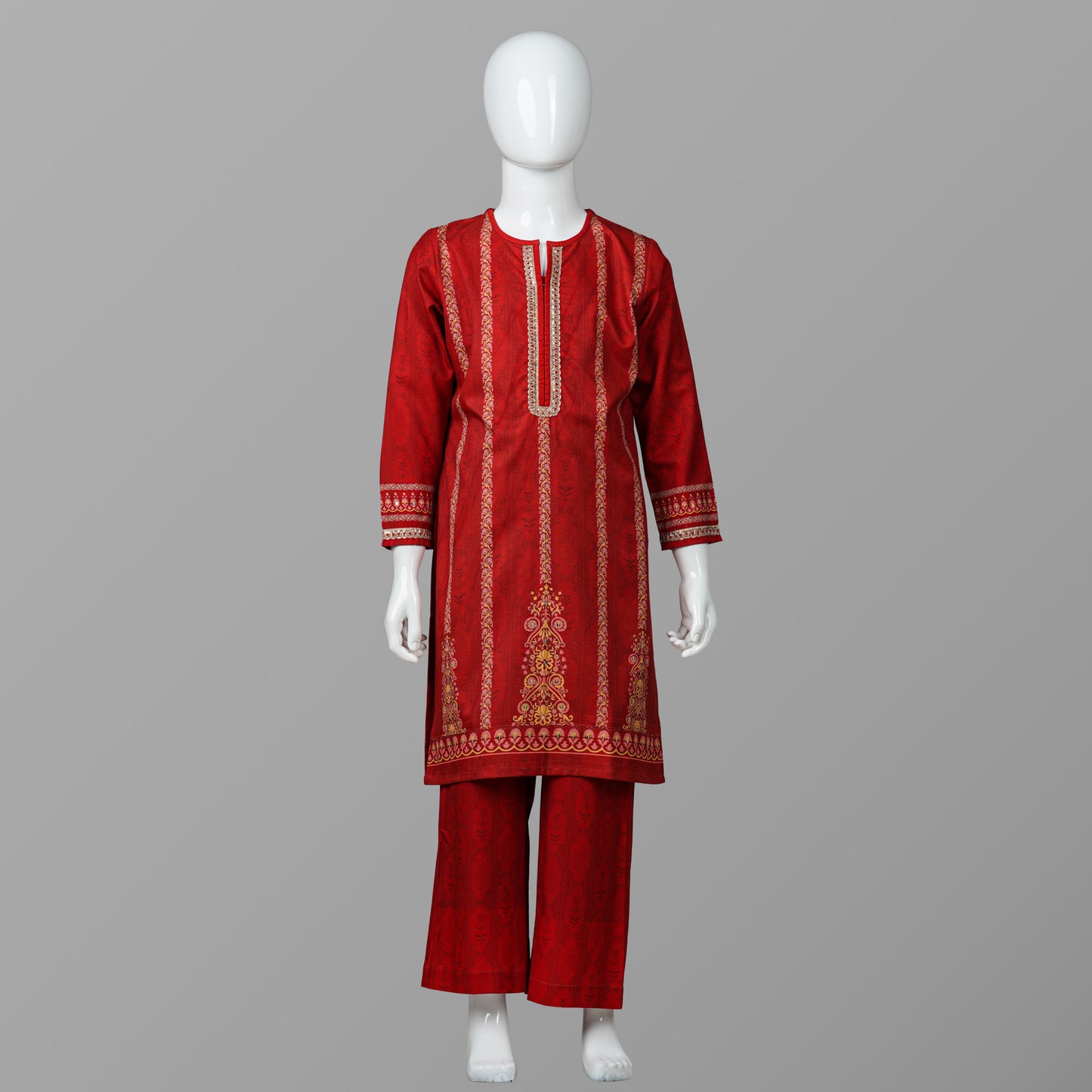 Girls Red Three Piece Set