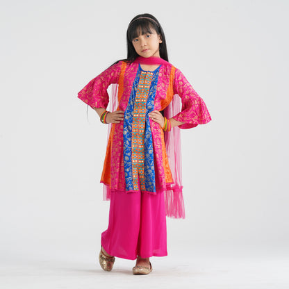 Girl’s Viscose Three Piece Set