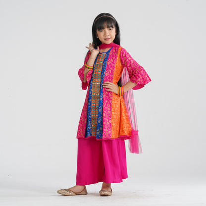 Girl’s Viscose Three Piece Set