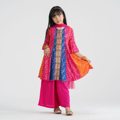 Girl’s Viscose Three Piece Set