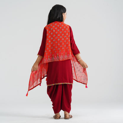 Girl’s Viscose Three Piece Set