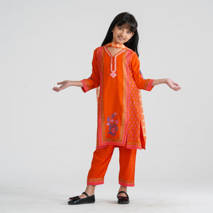 Girl’s Viscose Three Piece Set
