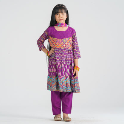 Girl’s Viscose Three Piece Set