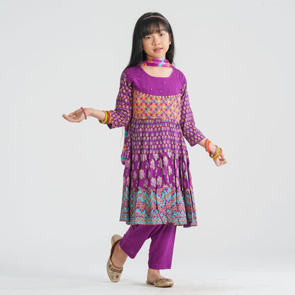 Girl’s Viscose Three Piece Set
