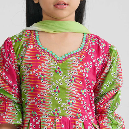 Girl’s Viscose Three Piece Set