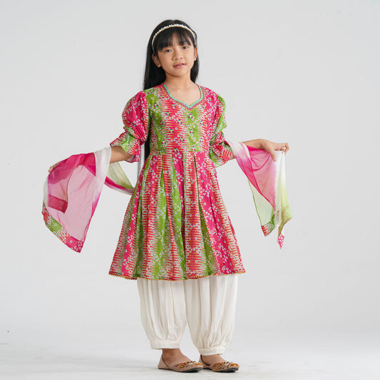 Girl’s Viscose Three Piece Set