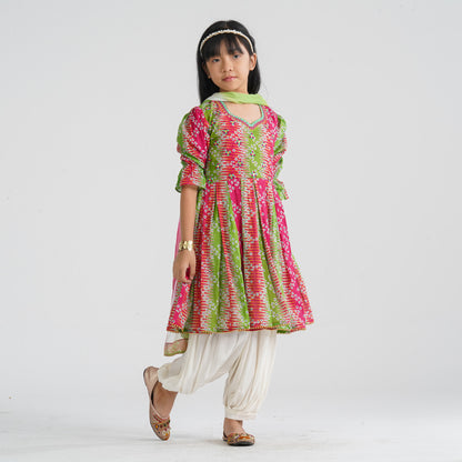 Girl’s Viscose Three Piece Set