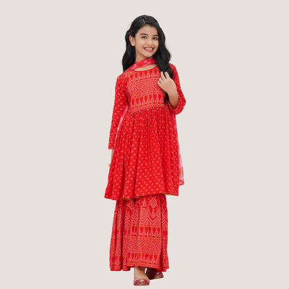 Girls' Red 3-Piece Set