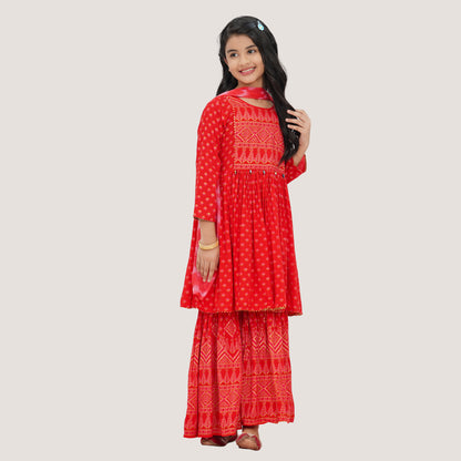 Girls' Red 3-Piece Set