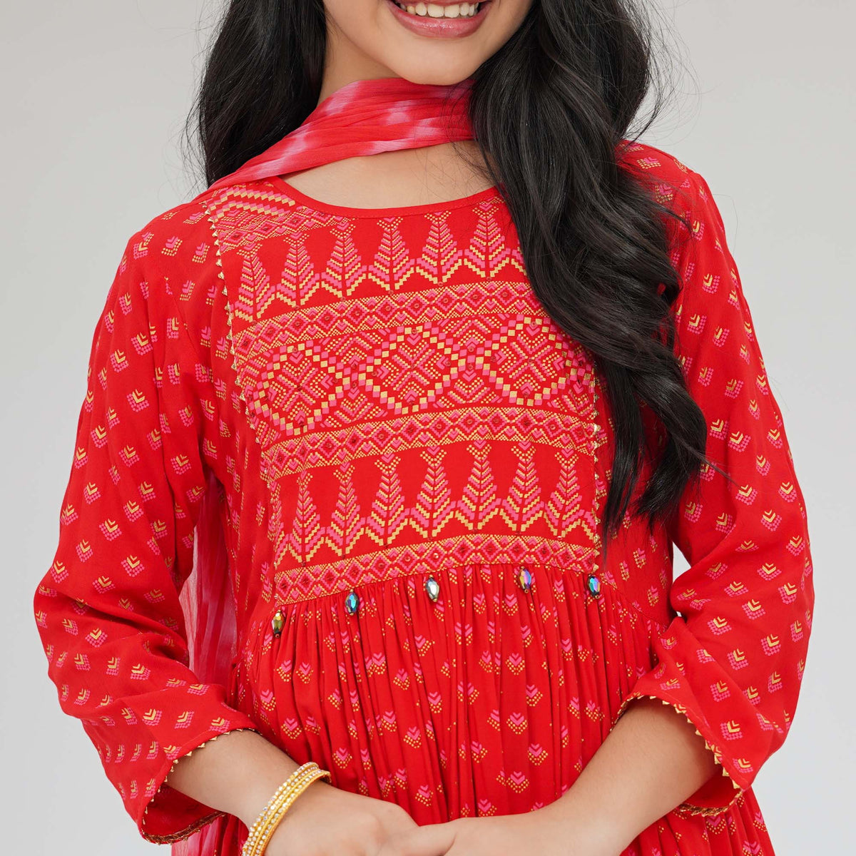 Girls' Red 3-Piece Set