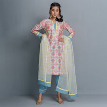 Load image into Gallery viewer, Ladies 3Pcs- Peach Print
