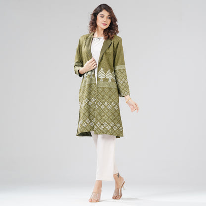 Womens Olive Three Piece Set