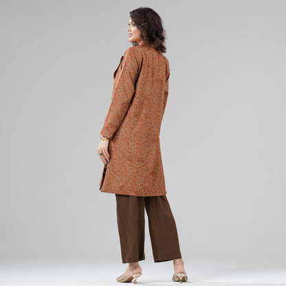 Womens Brown Three Piece