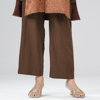 Womens Brown Three Piece