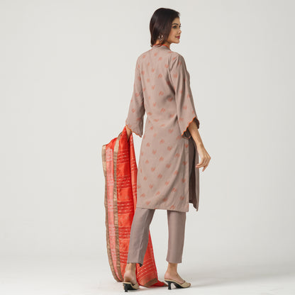 Women’s Cashmilon Printed Three-Piece Set