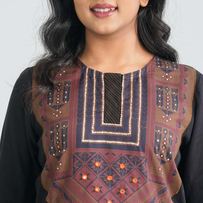 Women's Mix Blended Three Piece Set