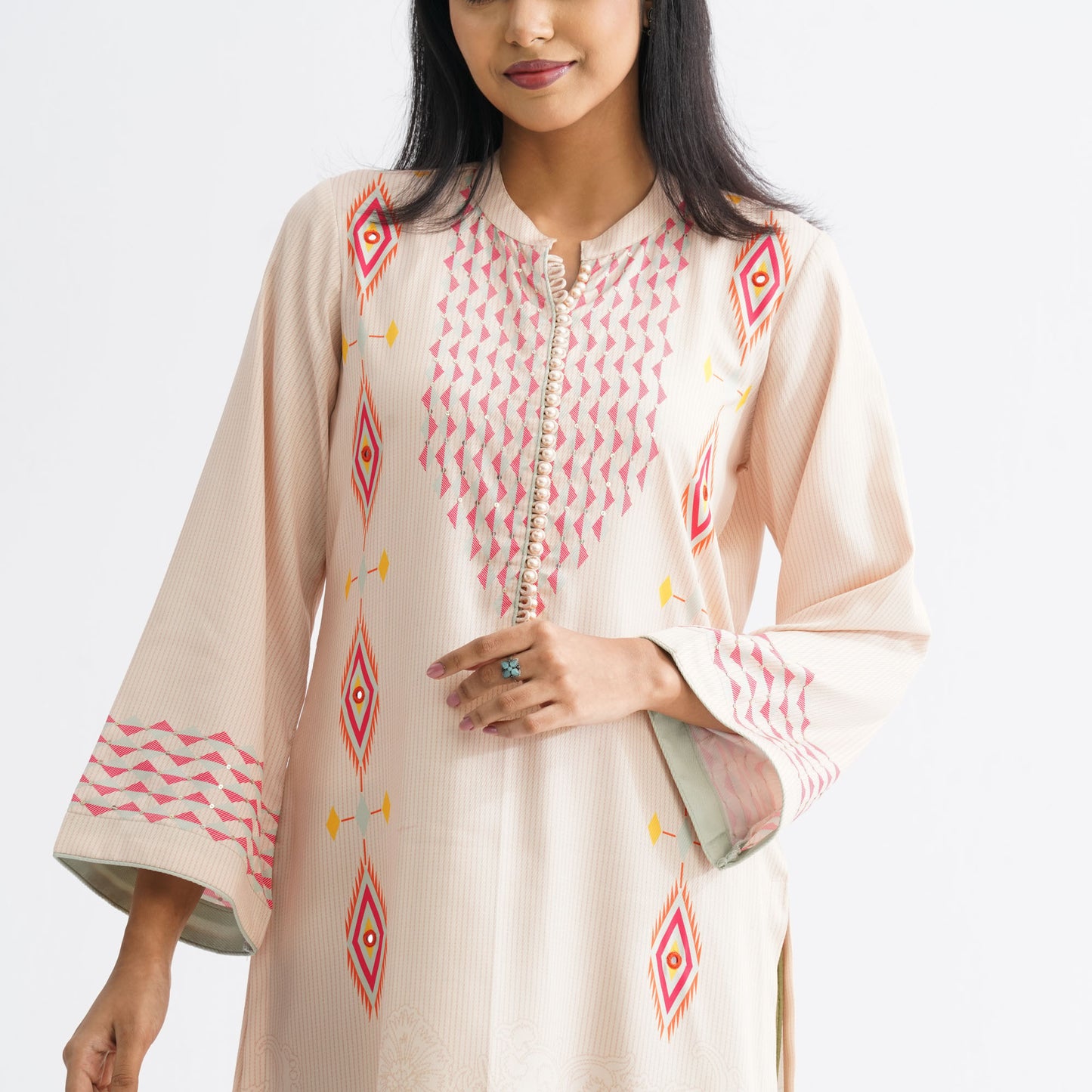 Women’s Beige Three-Piece Set