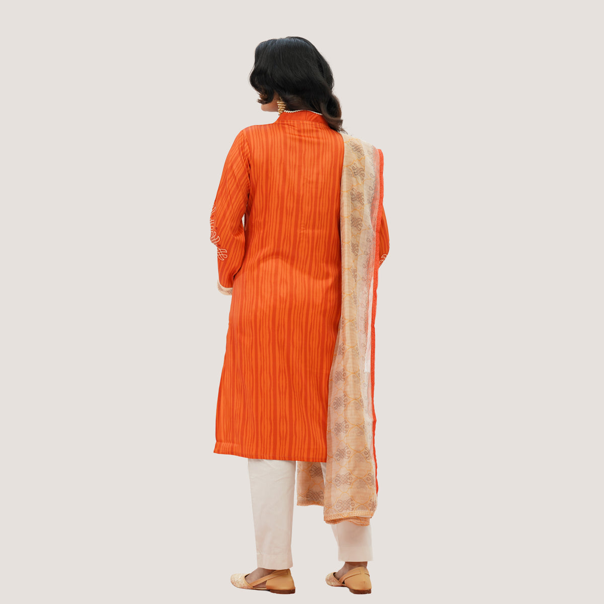 Womens Orange 3-Piece Set