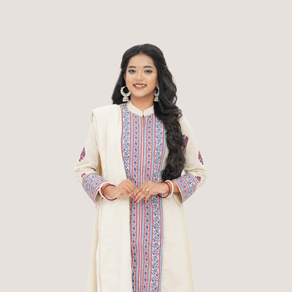 Womens Off White 3-Piece Set